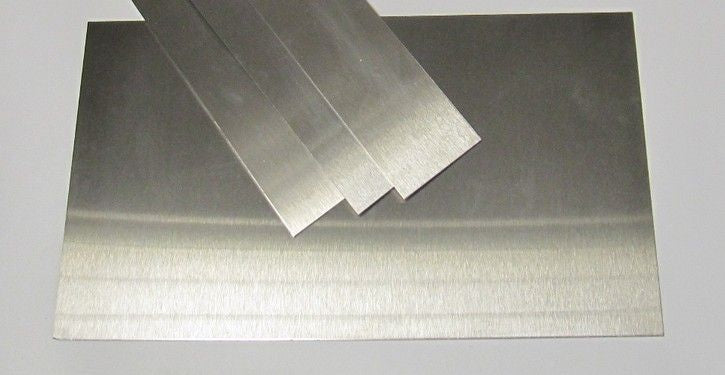 Gehärteter Werkzeugstahl, rostfrei 1.4034 - Cr-Stahl // L: 1000mm - B: 360mm