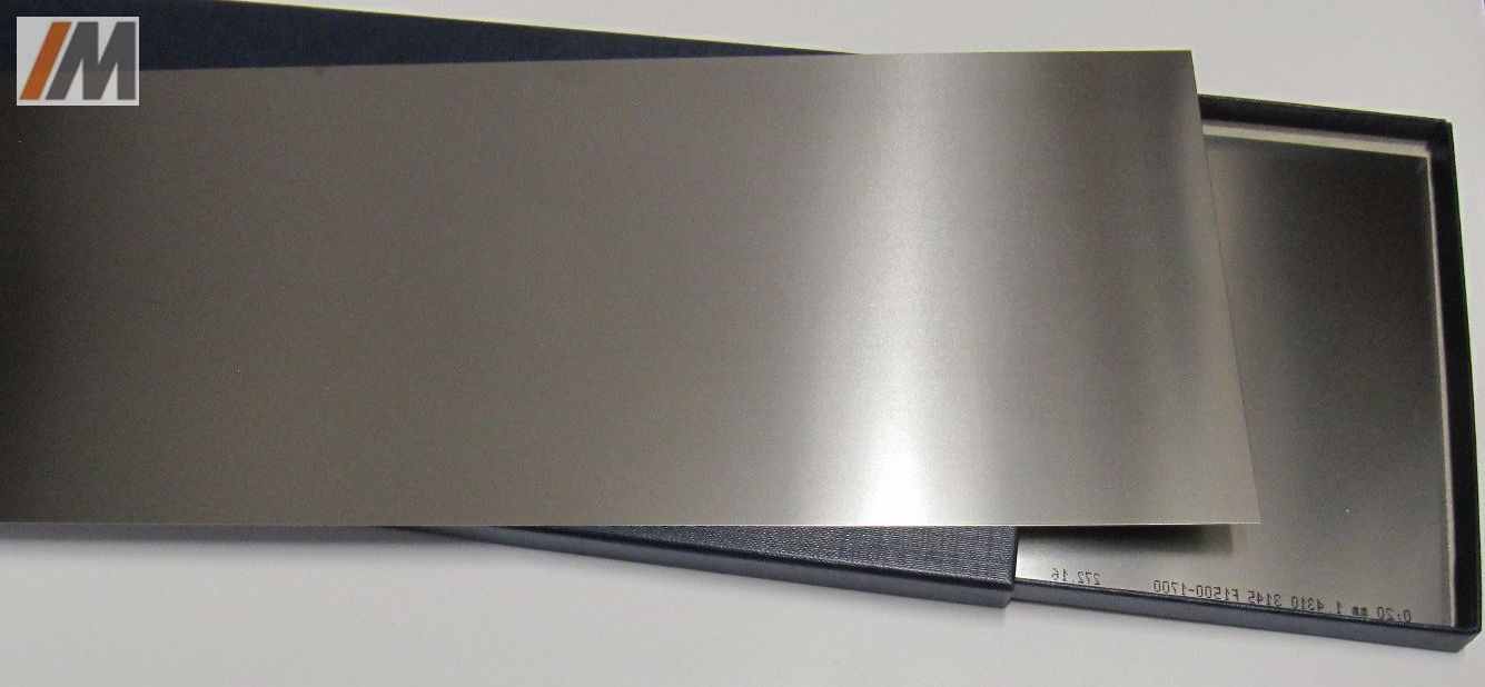 1m Federband Flachfeder Stahlband gehärtet C-Stahl 1.1274 B 0,10mm 20mm S 