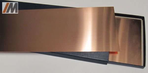 30 x 35 cm SF-Cu bis Größe 300 x 350 mm B&T Metall Kupferblech 0,5 mm stark Qualität nach DIN EN 1172 CUI-DHP-CW024A R240 halbhart